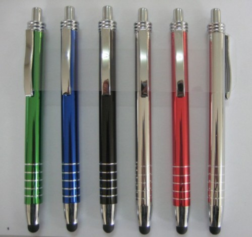 Two-in-One Multifunctional Pen, Ball Pen for iPad iPhone, Touch Pen (LH4127)