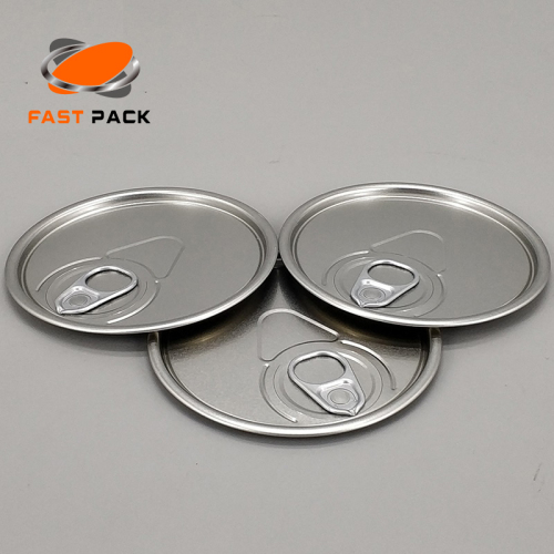 Y307 tinplate round easy open can lid