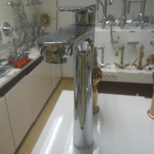 Bathroom Brass Single Cold Basin Faucet