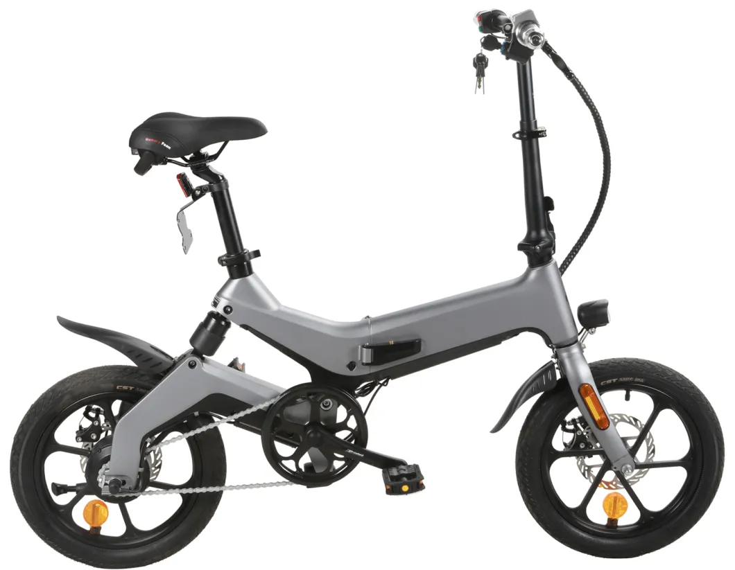 36V 250W Motor Aluminum Frame 16 Inch Folding Electric Bicycle