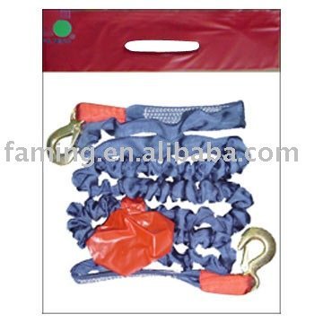 pes weaving elastic tow rope 3000kgs capacity