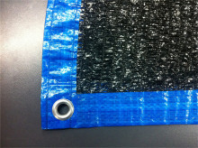 Green color Sun protection netting