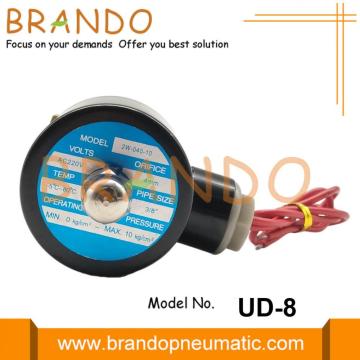 Válvula solenoide de latón tipo UD-8 1/4 &#39;&#39; UD-8 24VDC