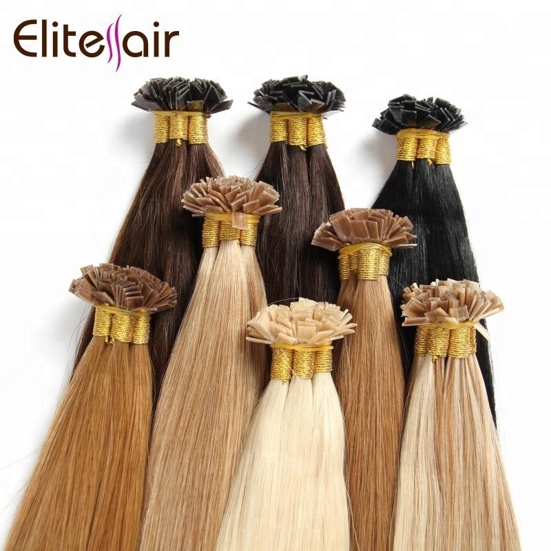 Customized Color I Tip Hair Extensions Double Drawn Remy Cuticle Aligned 100 Keratin I Tip Hair Wholesale