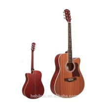 Y41S02 41'' Panel Sapele Basswood Matte Rosewood Handmade Acoustic Guitar