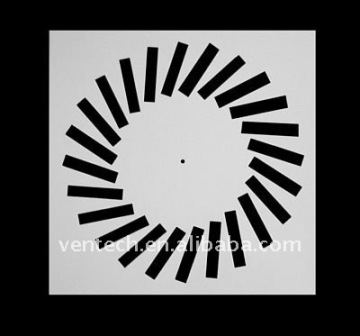 Ceiling swirl diffuser