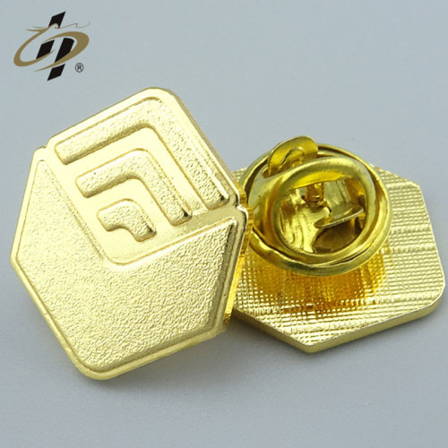 Cheap wholesale custom die cast metal lapel pin name badge with holder