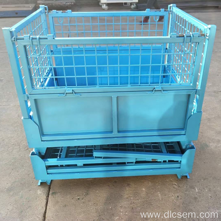 Foldable Steel Wire Mesh Container