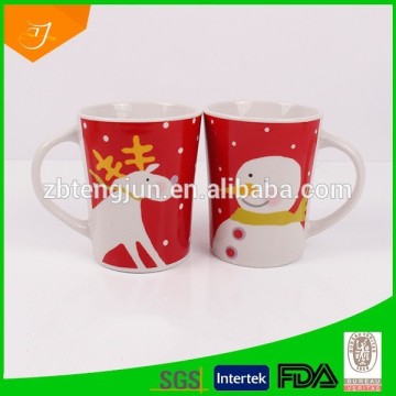 Christmas dinner mug ceramic