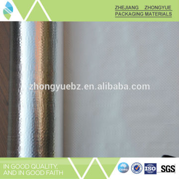 Fire resistant heat shield aluminum foil fabric