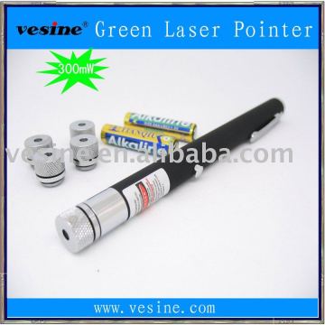 High Power 300mW 532nm Green Laser Pointer