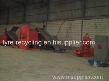 Scrap Tire Recycling Plant 