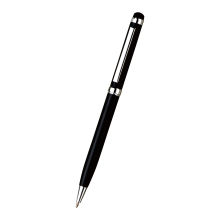 JW Marriott Hotel Custom Classical Black Metal Twist Touch Stylus Ballpoint Pen