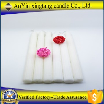 custom religious flute candle for wholesale