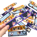 Design Fabric Anime Key Holder Custom Woven Keychains