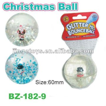 Sell 60mm Christmas hi-bouncing ball,water bouncing ball