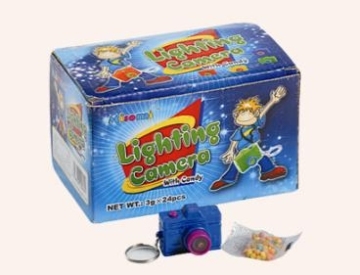Lighting Camera Candy Toy