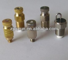 Fog nozzle cooling greenhouse mist cooling system