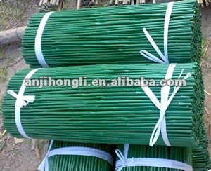 Plastic Covered Plant Support Bamboo Sticks