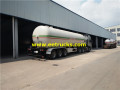 14000 Gallons 23ton LPG Gas Trailer รถบรรทุกแท้งเคอร์