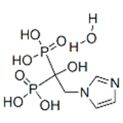 Phosphonic acid,P,P'-[1-hydroxy-2-(1H-imidazol-1-yl)ethylidene]bis-, hydrate CAS 165800-06-6