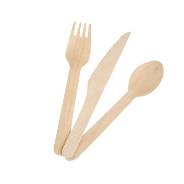 Flatware wooden cutlery set