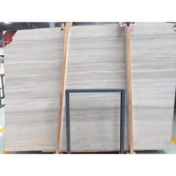 wooden white marble slab