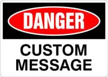 Pvc board,Metal, Aluminum danger signs customized hazard warning signs