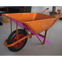 58L steel tray wheelbarrow