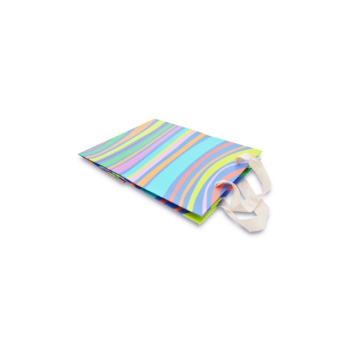 Color shopping paper packaging bag