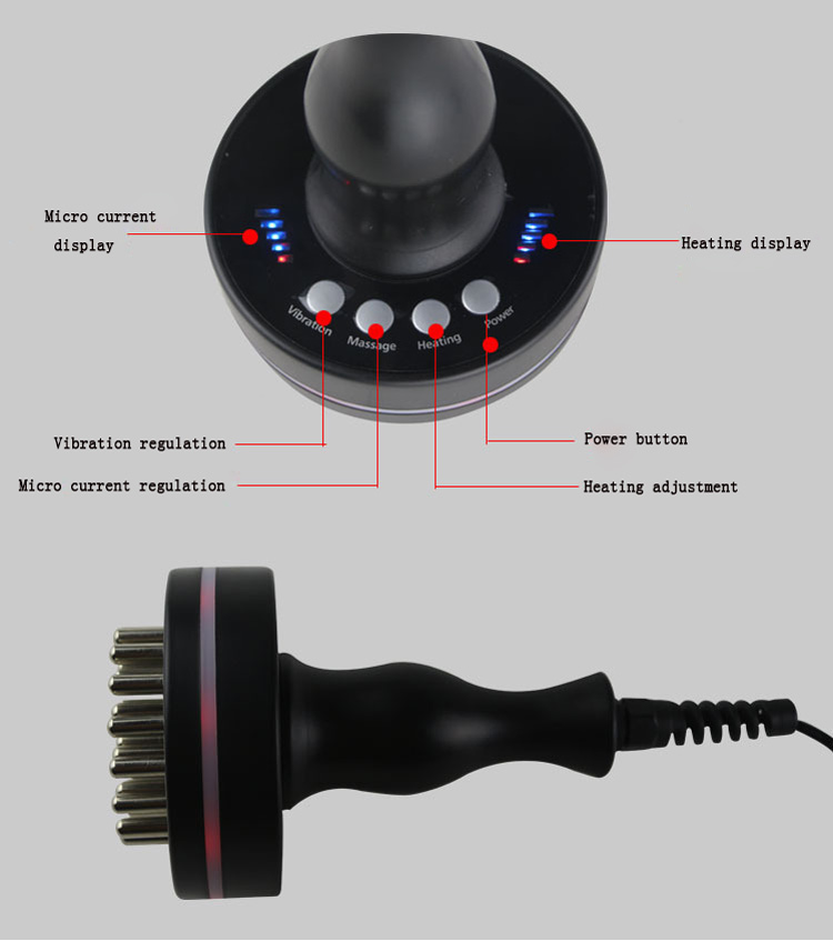 Electric Cupping Massage Guasha Scraping Massager for Meridian Dredge Body Slim Physiotherapy
