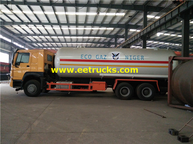 25 M3 Used LPG Tank Trucks