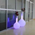 Plastik led saksı yanar saksı