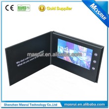 Masrui factory 2.4-10.1 inch tft screen video brochures