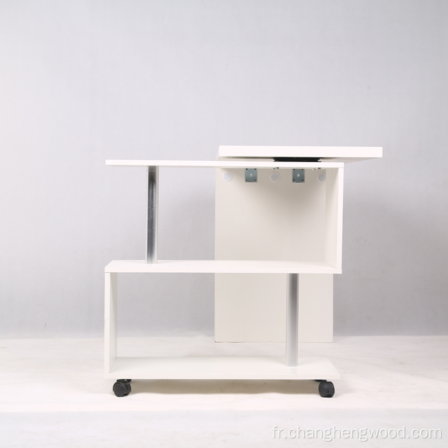 Bureau d&#39;ordinateur rotatif multifonctionnel