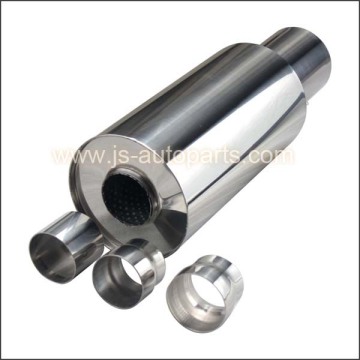 2 INLET 3.5 OUTLET TANK MUFFLER WITH CONNECTOR