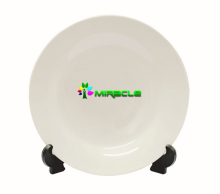 Sublimation Ceramic Plate 8"