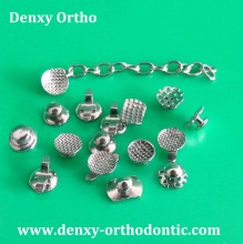 Orthodontic Round Mesh Base Lingual Button