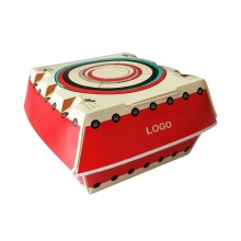 Custom Hot Selling Food Grade Hamburger Boxes