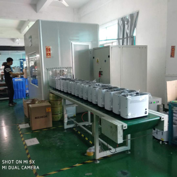 Small Products Transporting Packing Line with Belt Conveyor