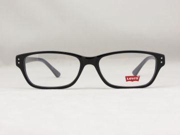 Lady's / Men's Plastic Levis Eyeglass Frames Levis Ls96032 54-16-145 C02 Blk-a