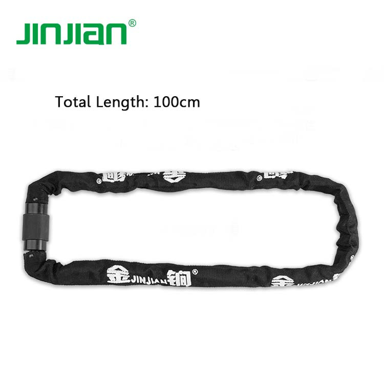 Heavy Duty Anti-Theft Bicycle Chain Lock with Keys Lock Chain for Bike, Motorcycle, Bicycle, Door, Gate, Fence, Grill(6mm Thick