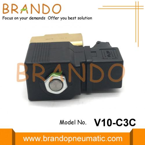 Válvula solenoide de granulador de 2 vías G3 / 8 &#39;&#39; VMI tipo V10-C3C