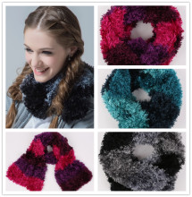 Ladies Novelty Feather Yarn Scarf