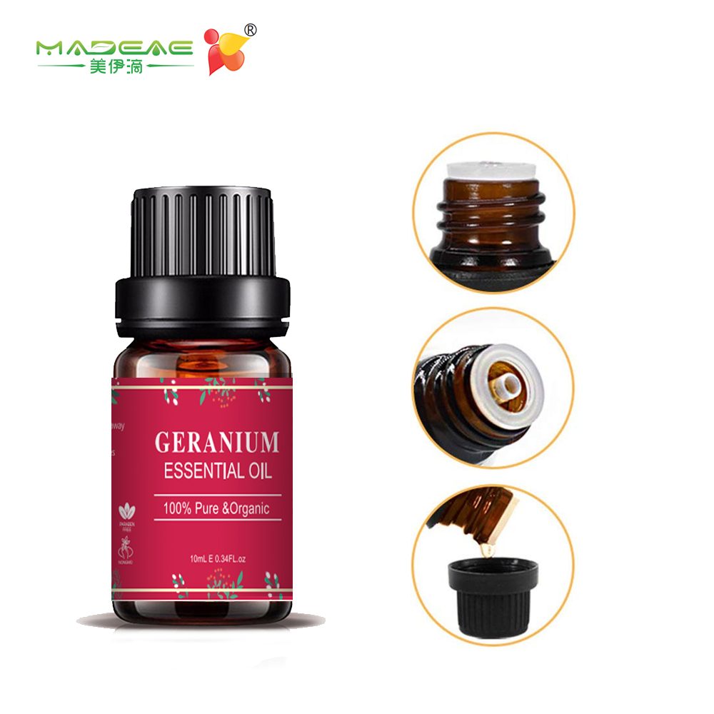 Geranium Essential Oil Topgrade Nature Huile pour les soins de carrosserie