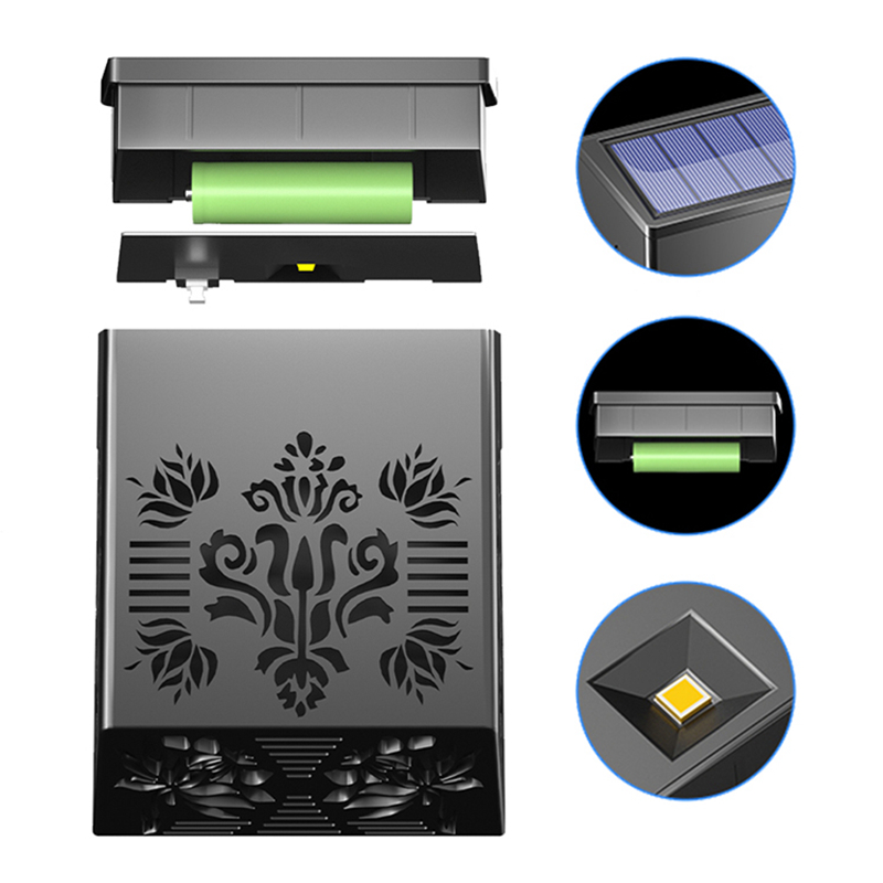 Solar Patio Deck Fence Wall Lights Solar Patio Deck Fence Wall Lights