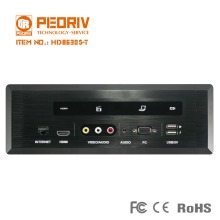 smart media hub panel HD8630S-T brushed metal hot sells