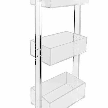 Penmore Brooke 3 Tier Acrylic Floor Caddy