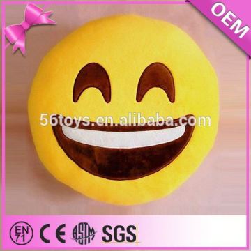 2015 hot selling custom whatsapp emoji pillow emotion plush emoji pillow