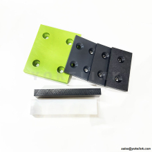 UHMW PE Plastic Custom Machining Wear strips Chain Guides Sheet